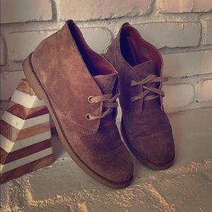 Lucky Brand Suede Desert Bootie. 8.5.